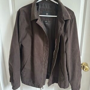 RAINFOREST Brown Lightweight Shirt Jacket